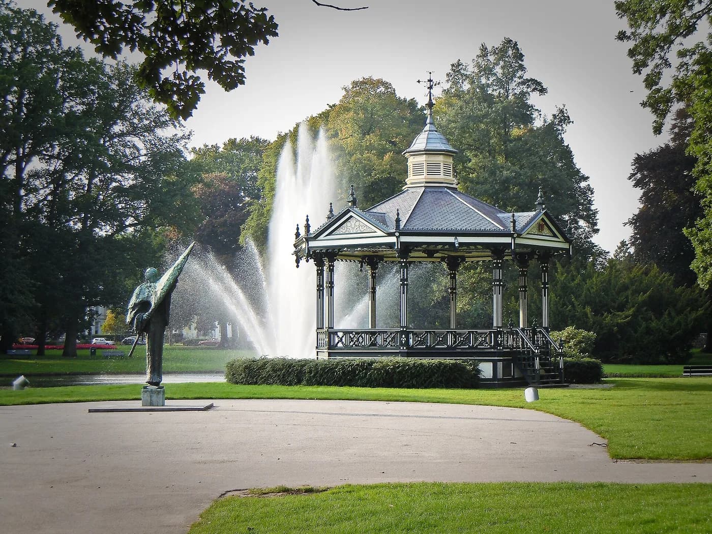 Het Oranjepark in Apeldoorn